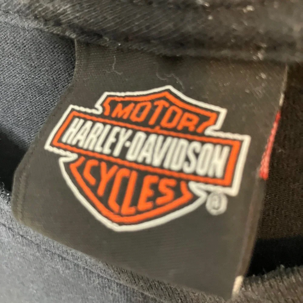 Harley-Davidson Motorcycle Military Sales T-Shirt Men L Black Overseas Tour 2013